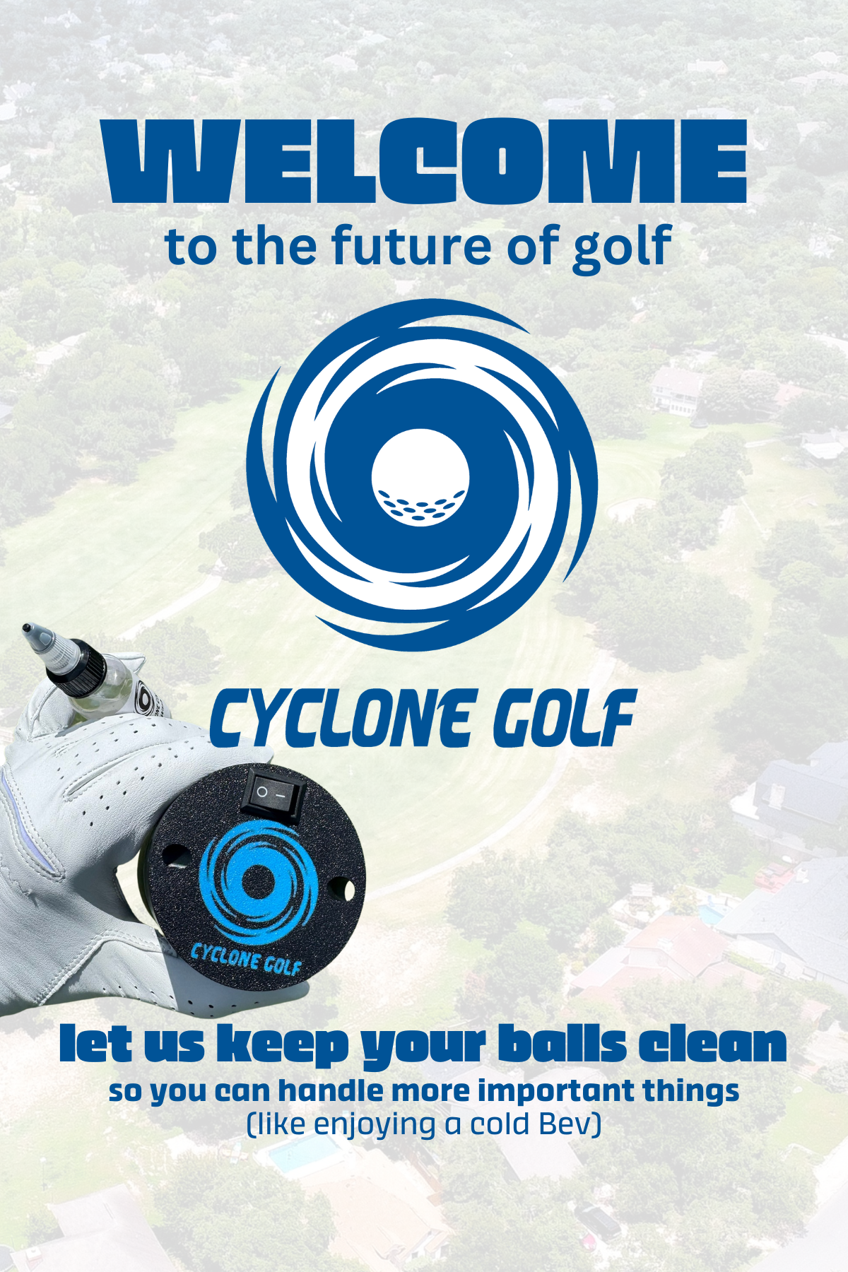 Automatic Golf Ball Washer